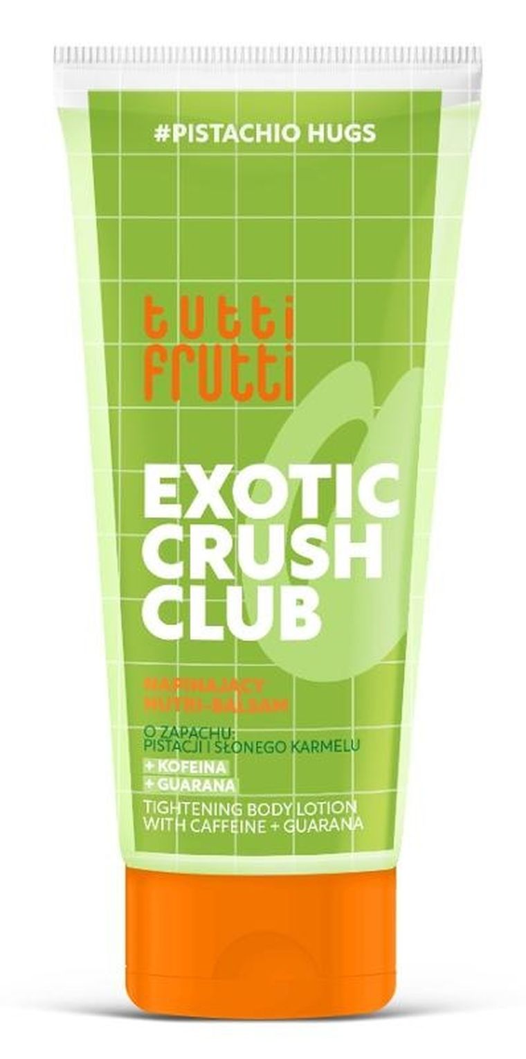 Tutti Frutti, Exotic Crush Club, napinający nutri-balsam, pistacja i słony karmel, 200 ml