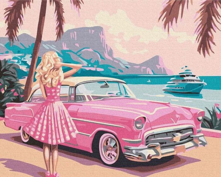 Twoje Hobby Plakaty, malowanie po numerach, Magiczne wybrzeże