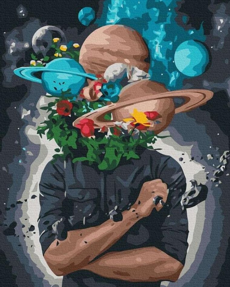 Twoje Hobby Plakaty, malowanie po numerach, Mój kosmos