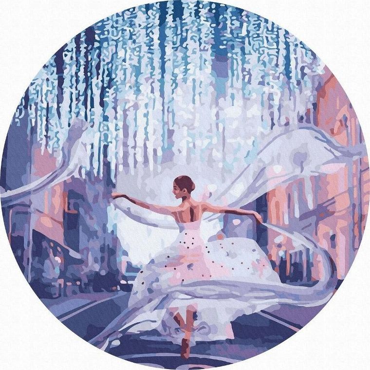 Twoje Hobby, Plakaty, malowanie po numerach, owalne Bałetnica