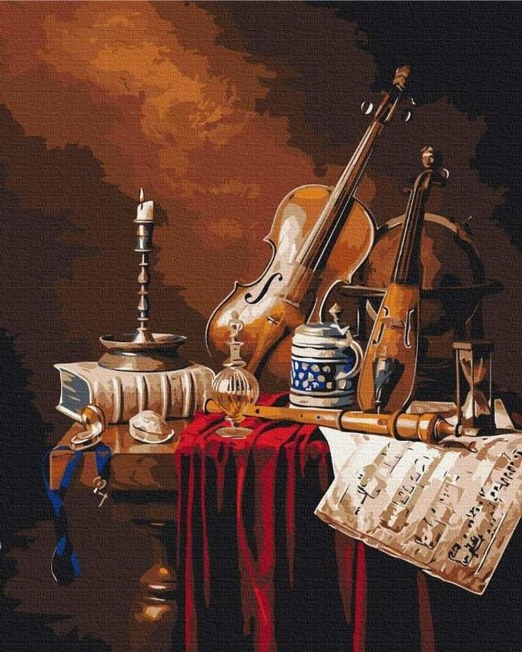 Twoje Hobby Plakaty, malowanie po numerach, Świat muzyka