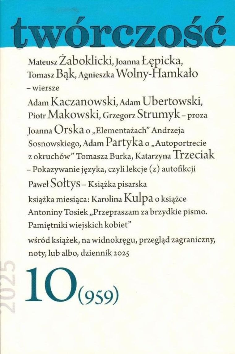 Twórczość 10/2025