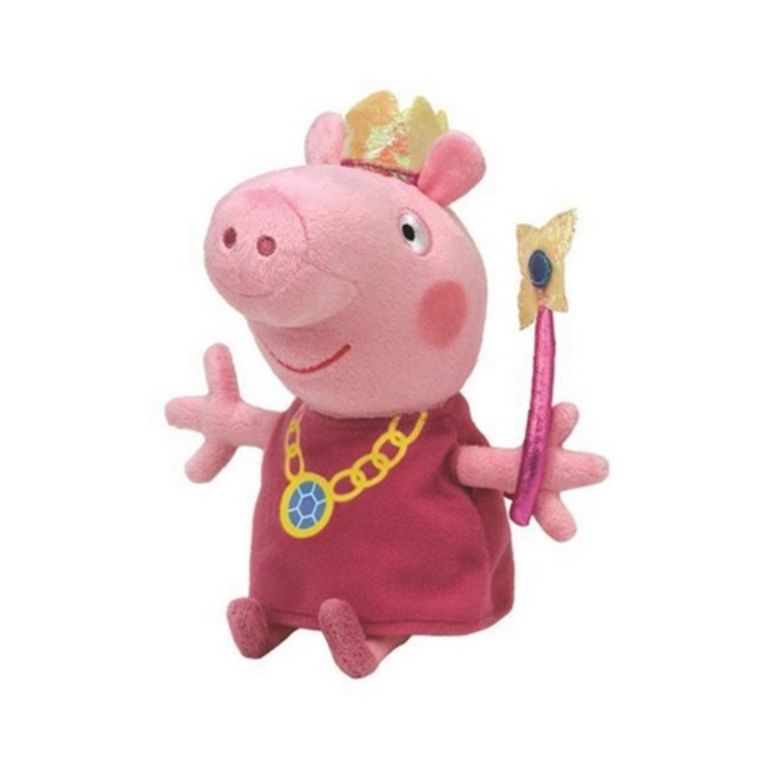 Ty, Beanie Babies, Świnka Peppa księżniczka, maskotka
