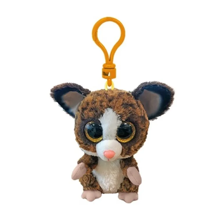 Ty, Beanie Boos, Lemur Binky, breloczek pluszowy, brązowy, 8,5cm