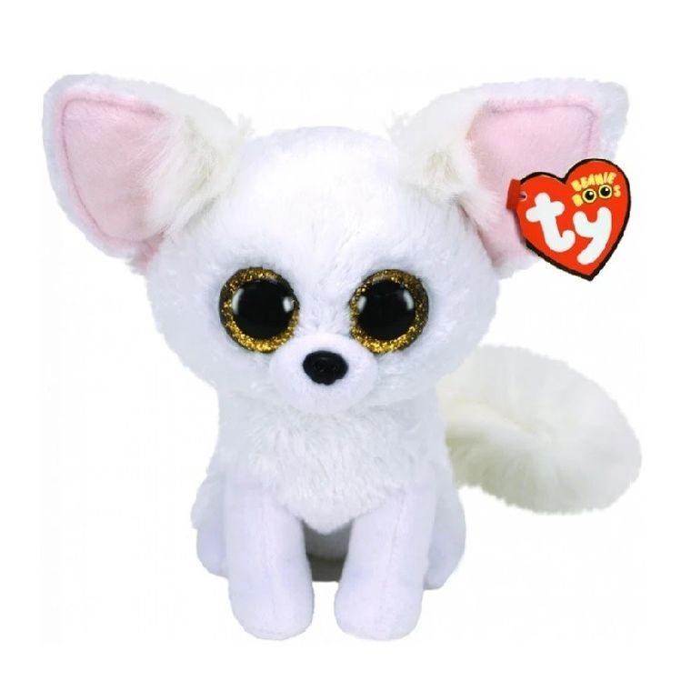 Ty, Beanie Boos, Lis Polarny Phoneix, maskotka, 15 cm