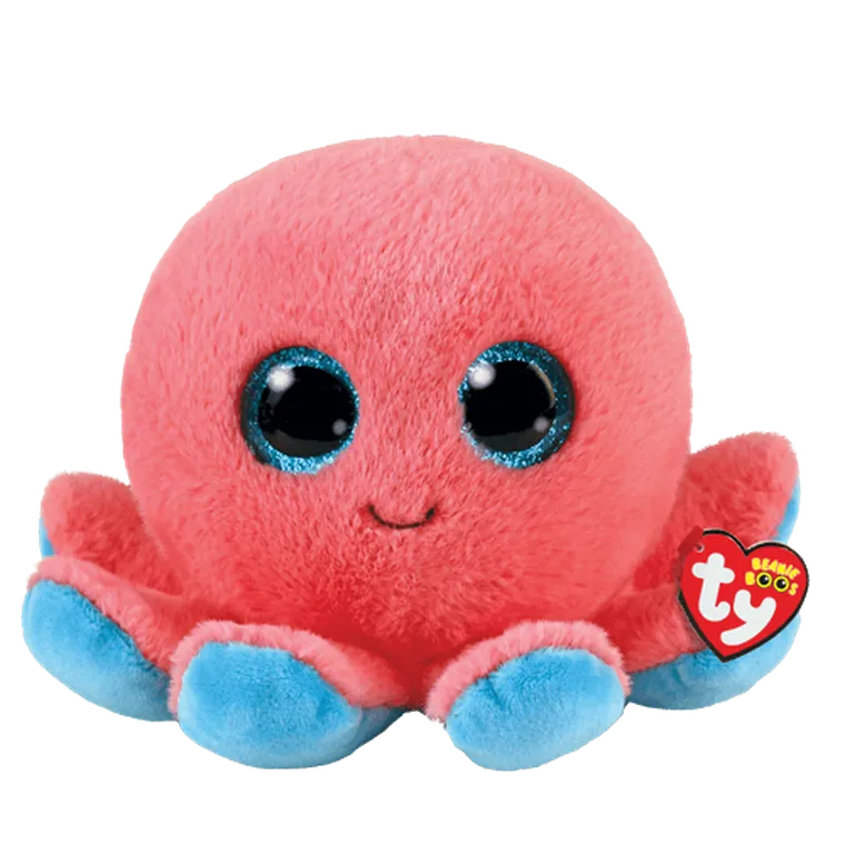 Ty, Beanie Boos, Ośmiornica Sheldon, maskotka, 15 cm