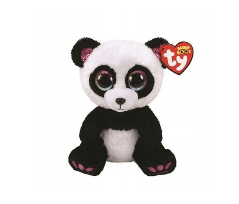 Ty, Beanie Boos, Panda, maskotka, 15 cm