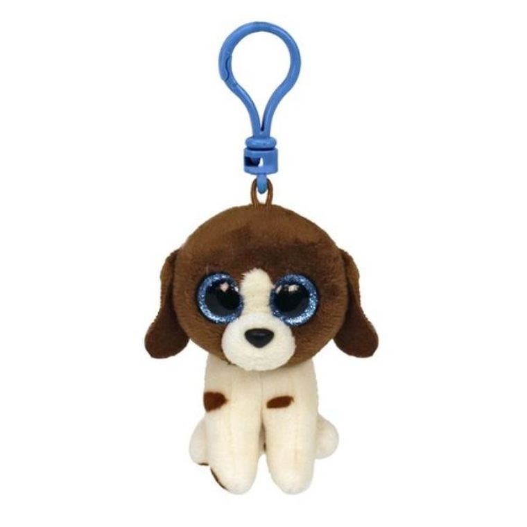 Ty, Beanie Boos, Pies Muddles, breloczek pluszowy, 8,5 cm