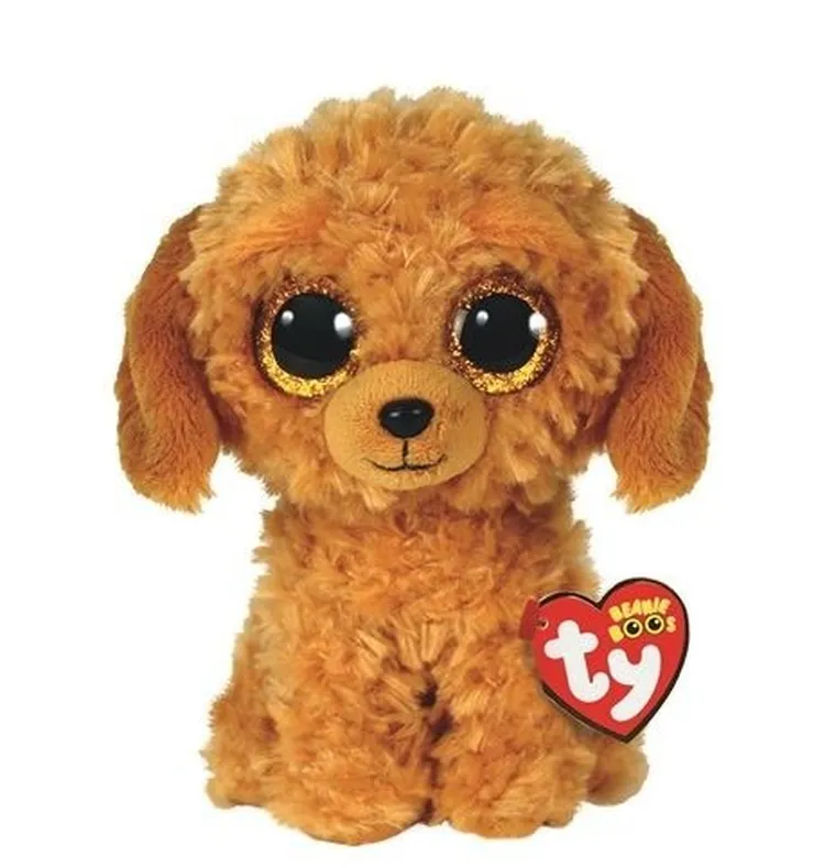 Ty, Beanie Boos, Piesek Noodles, maskotka, 15 cm