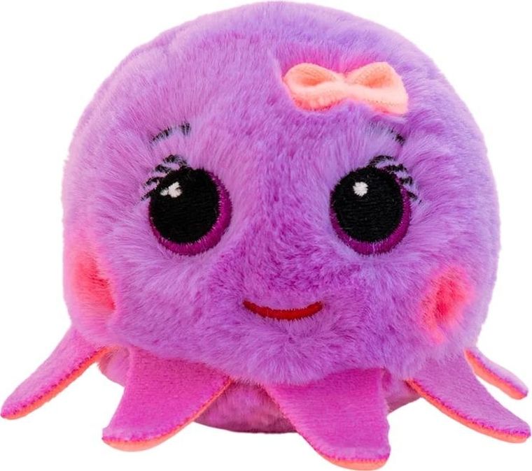 Ty, Beanie Bouncers, Ośmiornica Leggy, maskotka, fioletowa, 10 cm
