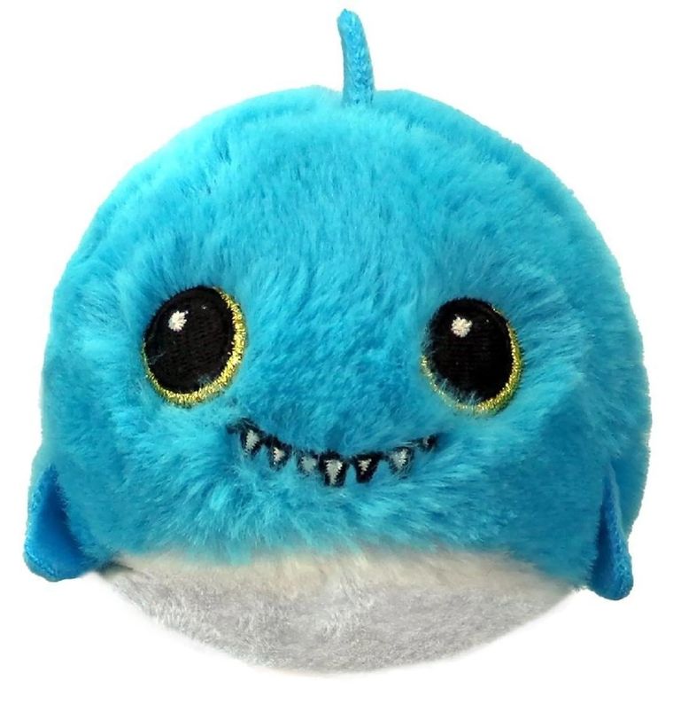 Ty, Beanie Bouncers, Rekin Fins, maskotka, 10 cm