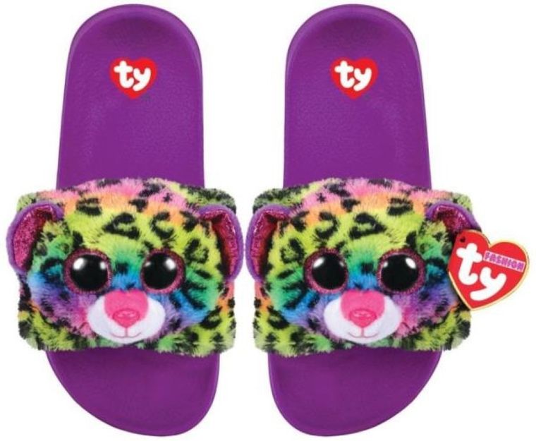 Ty, Gear, Dotty, kapcie, lampart, rozmiar L, 36-39
