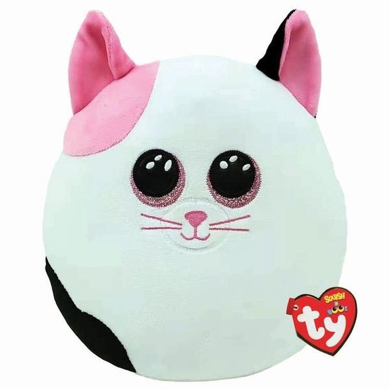 Ty, Squish-a-Boos, maskotka poduszka, kot, 22 cm