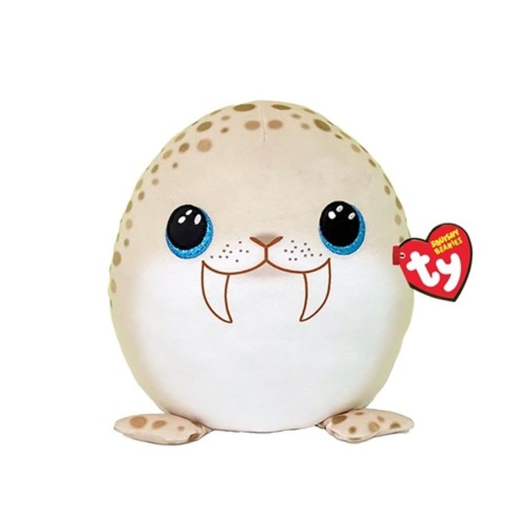 Ty, Squishy Beanies, mors Toofers, maskotka, poduszka, 22 cm