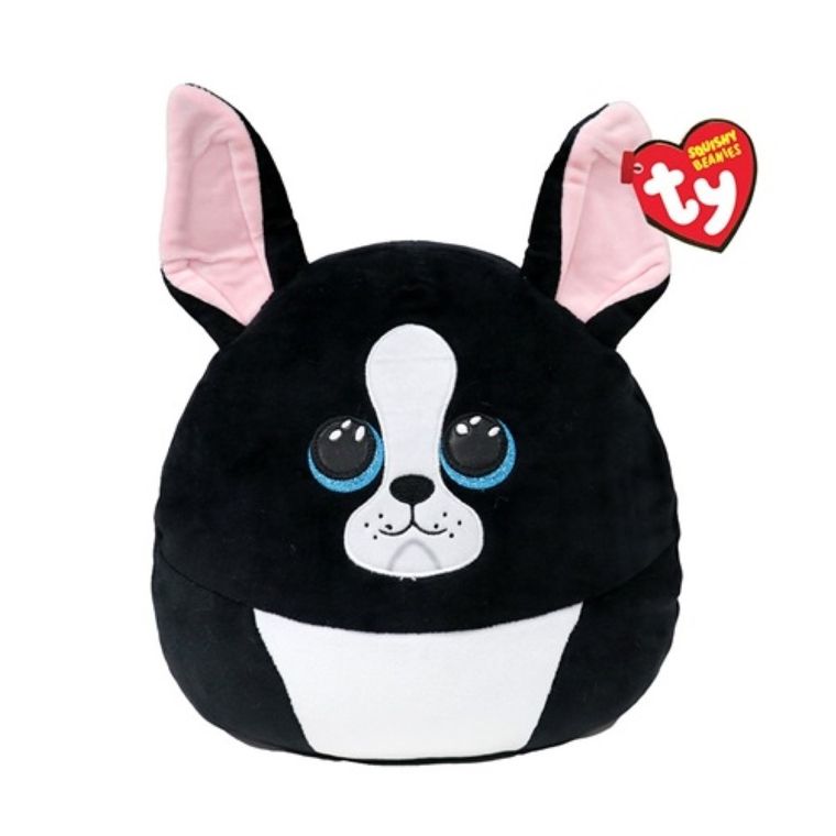 Ty, Squishy Beanies, pies Tink, czarno-biały, maskotka, 22 cm
