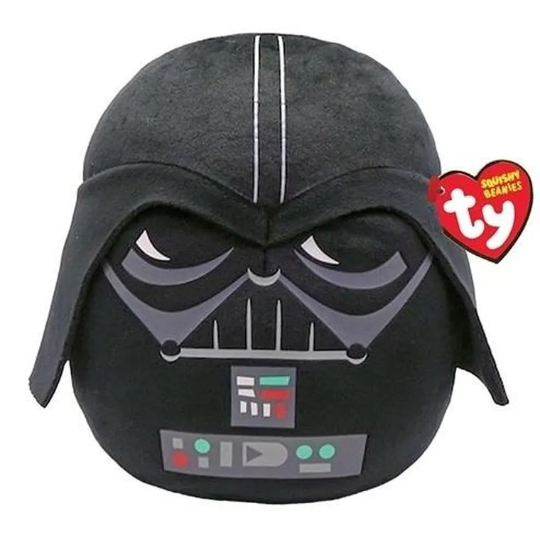 Ty, Squishy Beanies, Star Wars, Darth Vader, maskotka, 30 cm