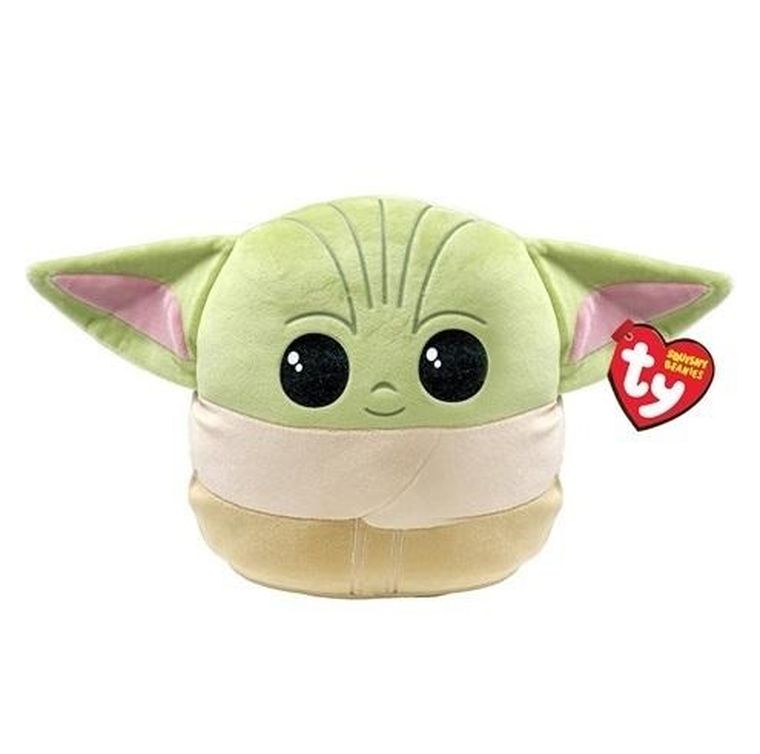 Ty, Squishy Beanies, Star Wars, Grogu, maskotka, 30 cm