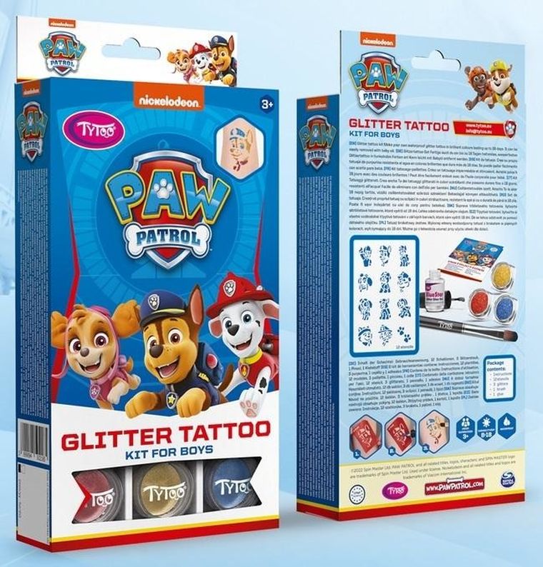 TyToo, Psi Patrol, Brokatowe tatuaże