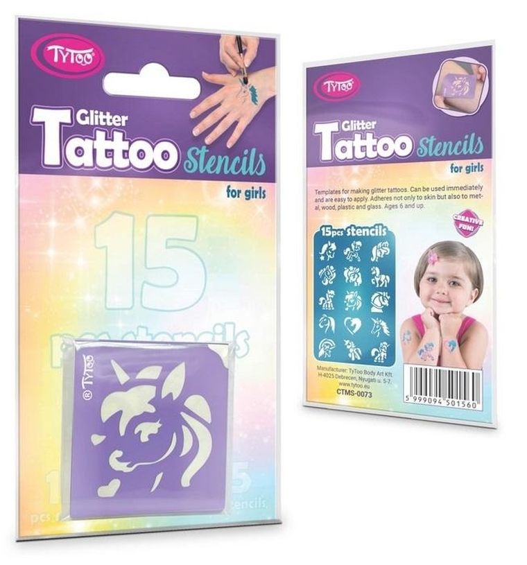 Tytoo, zestaw szablonów do tatuaży