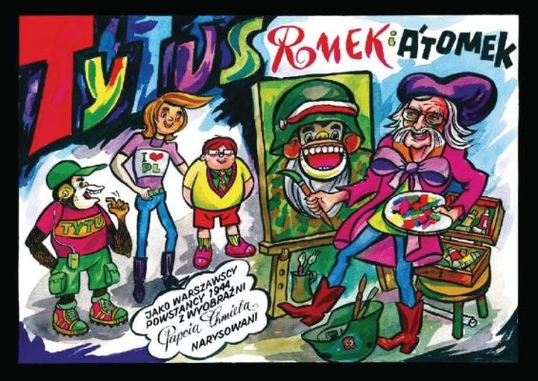 Tytus, Romek i A'Tomek jako warszawscy Powstańcy 1944