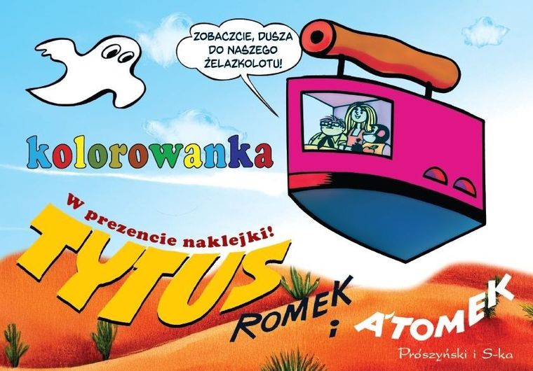 Tytus, Romek i A’Tomek. Kolorowanka 1