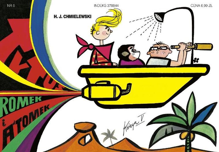 Tytus, Romek i A'Tomek. Księga V. Podróż do ćwierć koła świata