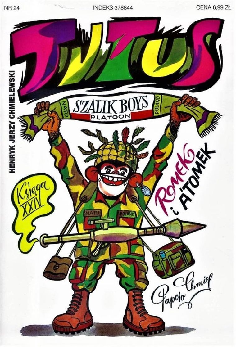 Tytus, Romek i A'Tomek. Księga XXIV. Tytus w NATO