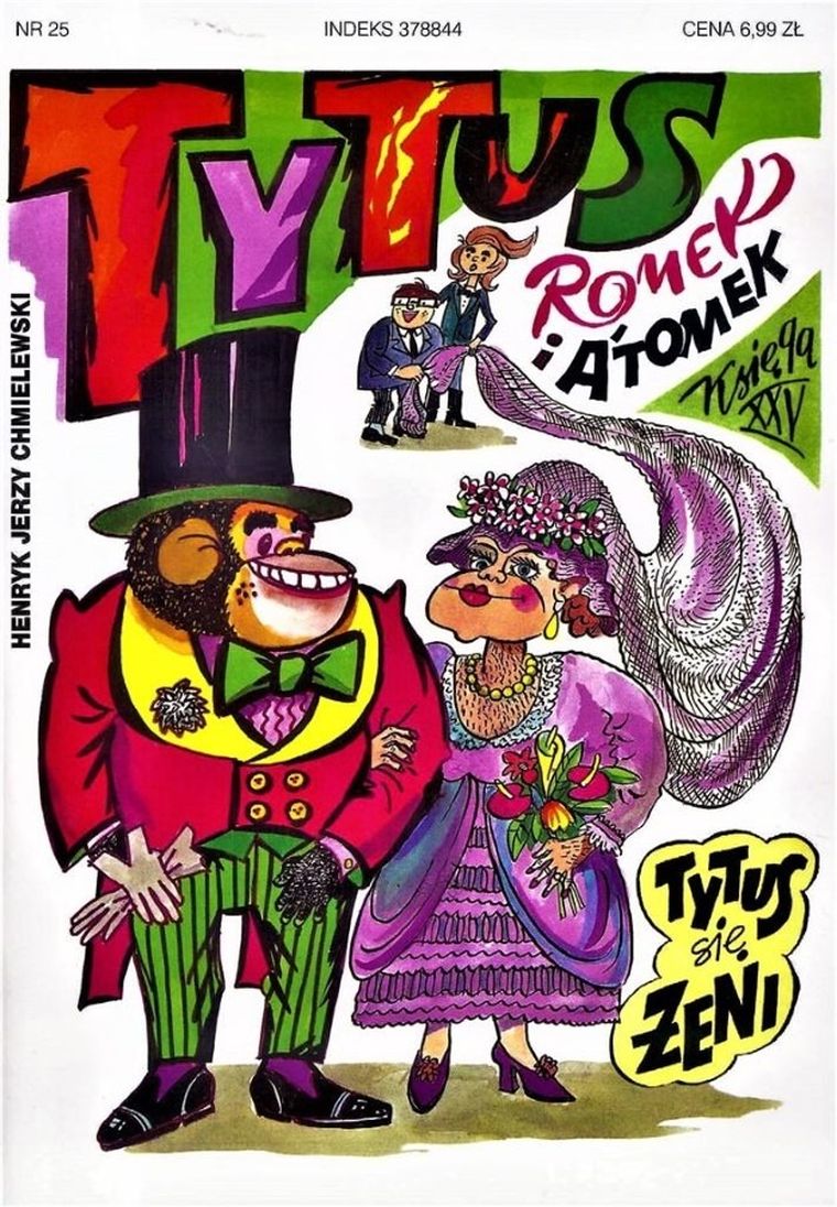 Tytus, Romek i A'Tomek. Księga XXV. Tytus się żeni