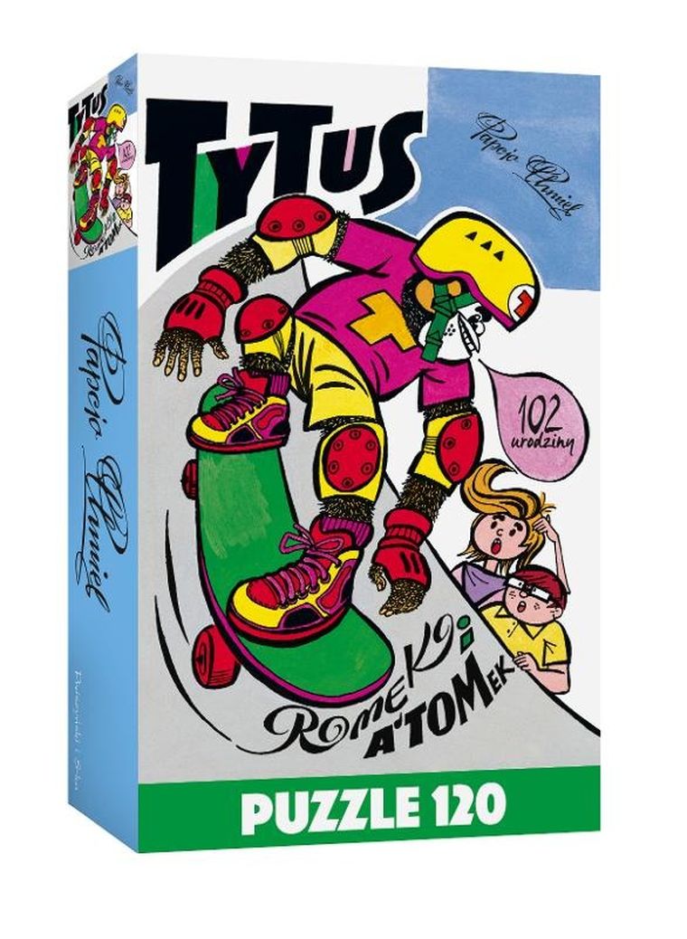 Tytus, Romek i A'Tomek, puzzle, 120 elementów