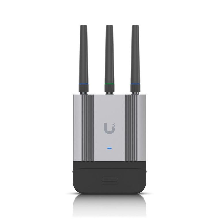 Ubiquiti, router przemysłowy, UMR-Industrial-EU, LTE Cat 4, Wi-Fi 4, 2x RJ45 1000Mb/s, nano SIM