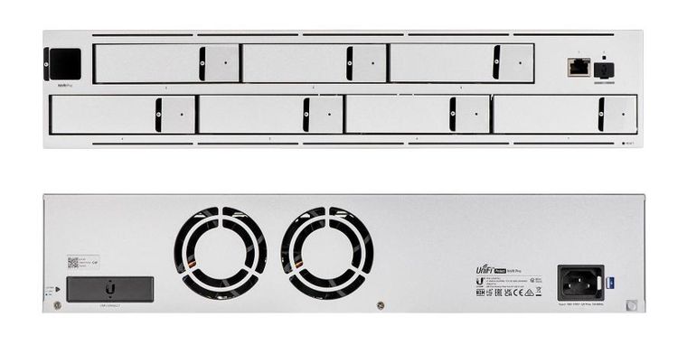 Ubiquiti, UNVR-Pro, sieciowy rejestrator wiedeo, NVR, 7xHDD, 1xSFP+, 1xRJ45 1000Mb/s, RAID 1, RAID 5