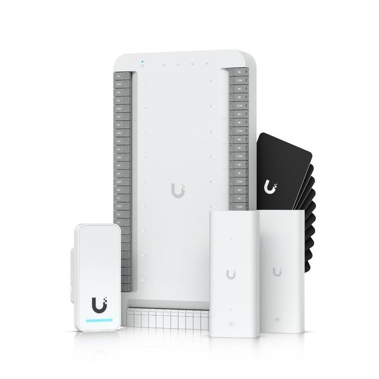 Ubiquiti, zestaw startowy, UniFi Access, Elevator Hub, G2 Reader, 2-2-wire PoE extender, 10xAccess Card, UA-SK-Elevator