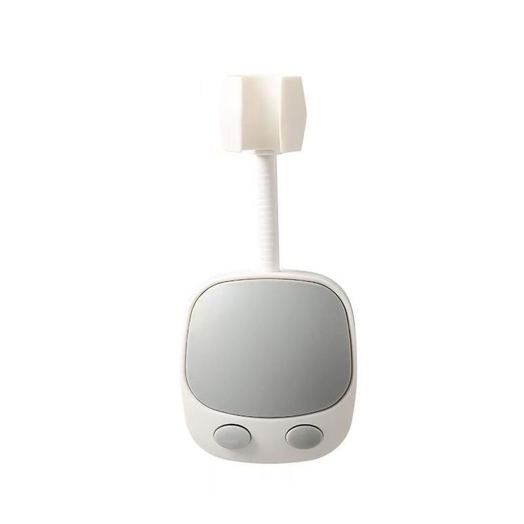 Uchwyt prysznicowy, szaro-biały