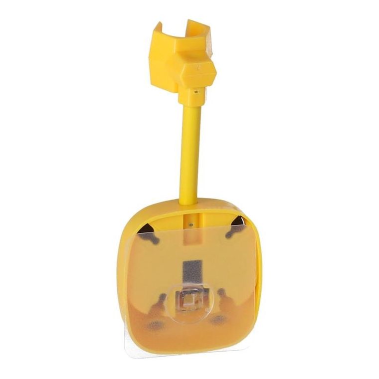 Uchwyt prysznicowy, żółto-granatowy