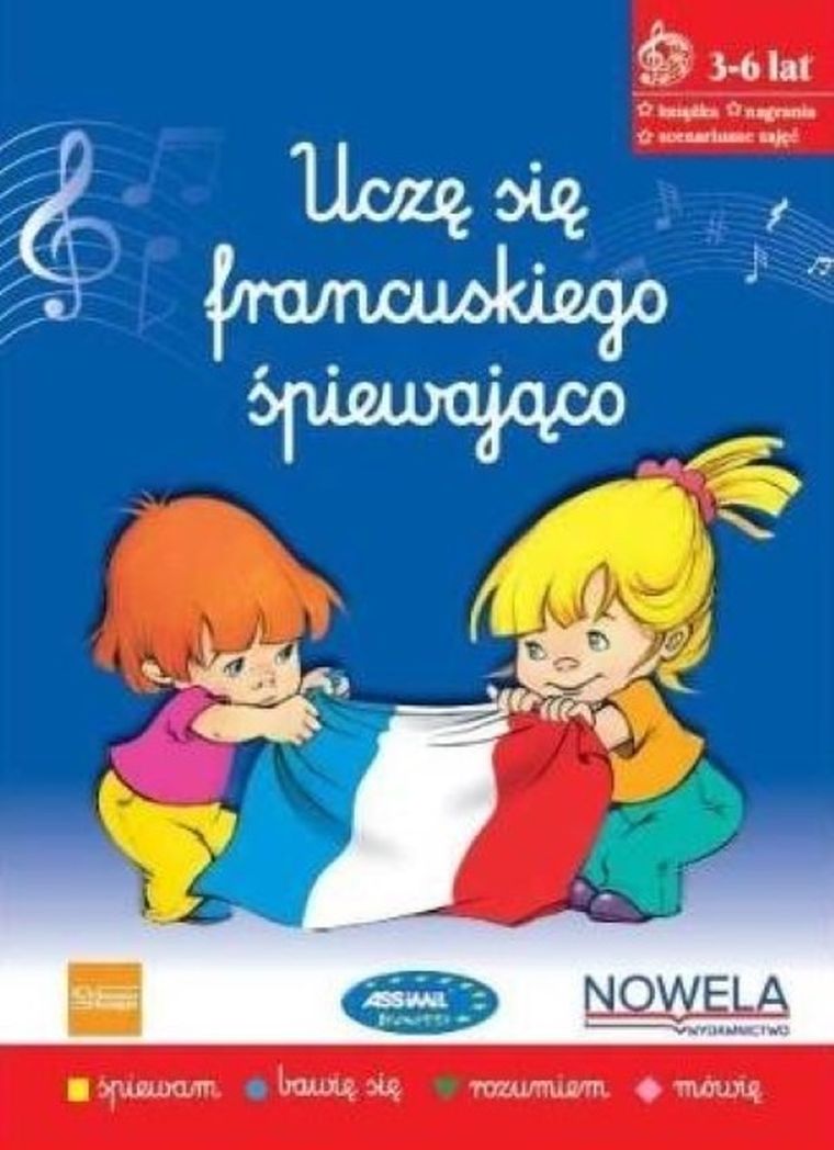 Uczę się francuskiego śpiewająco 3-6 lat