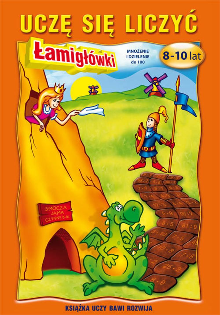 Uczę się liczyć. Łamigłówki 8-10 lat