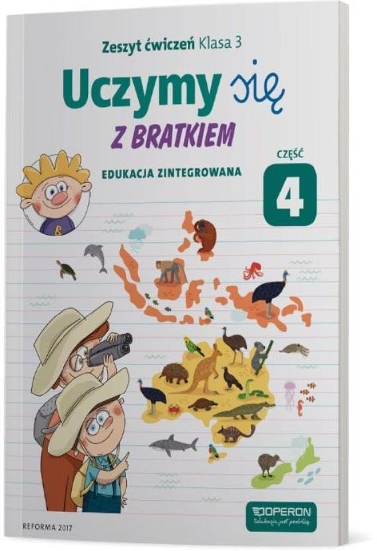 Uczymy się z Bratkiem 3. Zeszyt ćwiczeń. Część 4