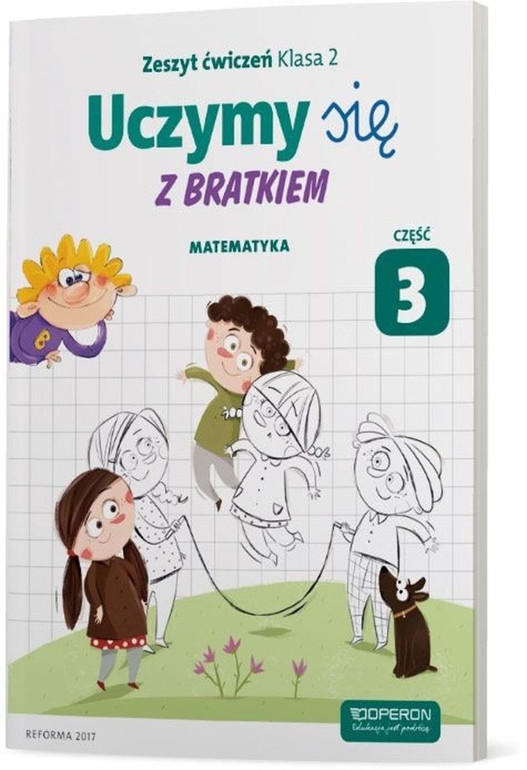 Uczymy się z Bratkiem. Matematyka. Część 3. Szkoła Podstawowa. Klasa 2
