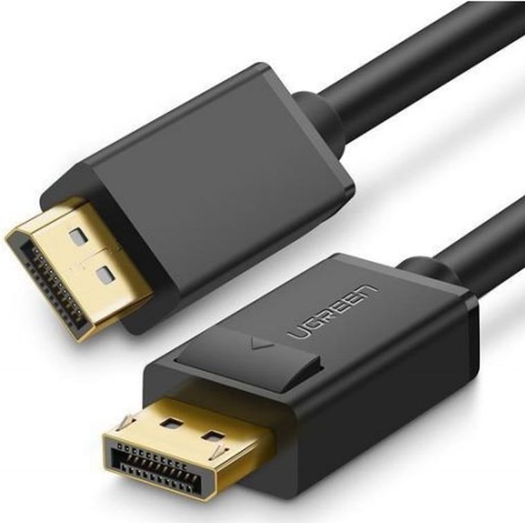 Ugreen, kabel, DisplayPort 1.2 4K/DisplayPort 1.2 4K, 2m, czarny