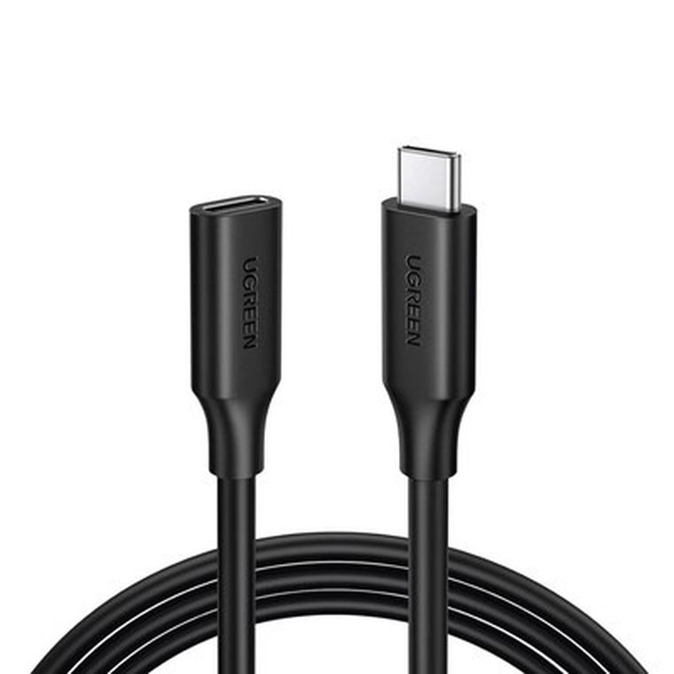 Ugreen, kabel, USB-C - USB-C PD QC, 4K, 60Hz, 100W, 5A 10Gb/s, 1m, czarny