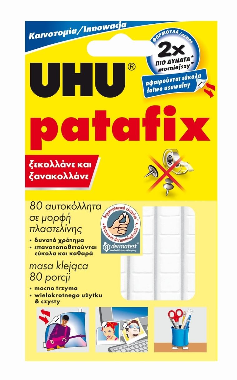UHU, masa Patafix, biała, 53g