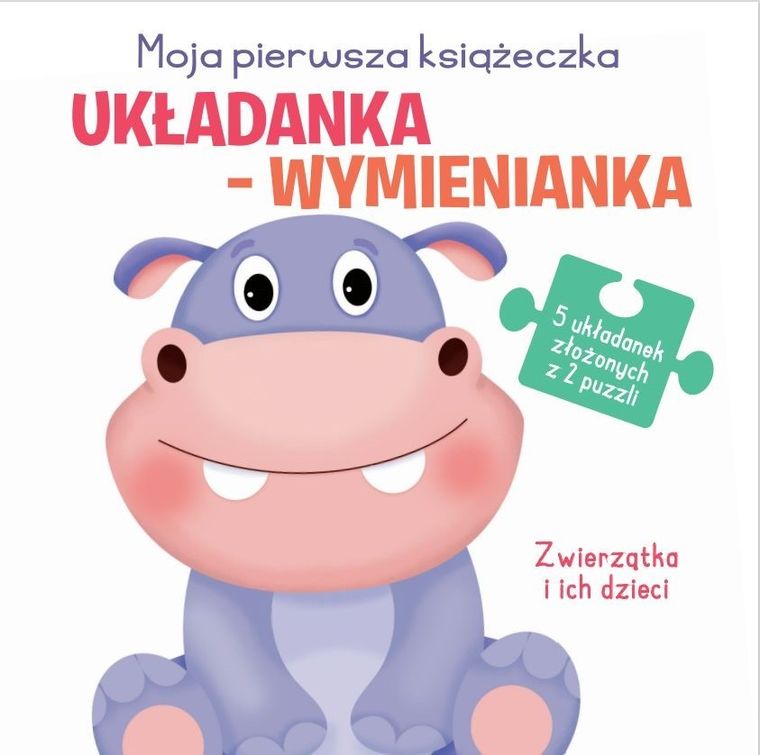 Układanka wymienianka - zwierzątka i ich dzieci
