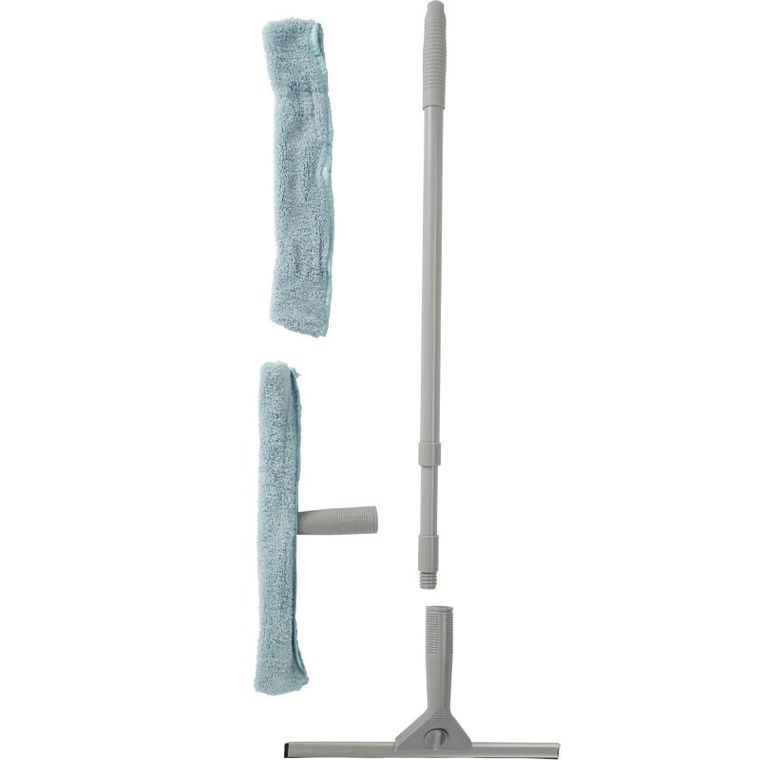 Ultra Clean, zestaw do mycia okien z teleskopową rączką, 95 cm