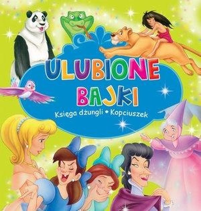 Ulubione bajki. Księga dżungli i Kopciuszek