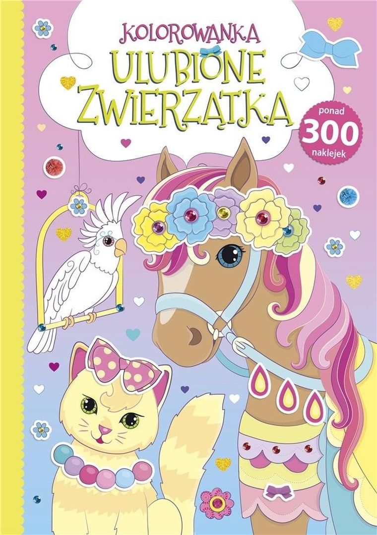 Ulubione zwierzątka. Kolorowanka