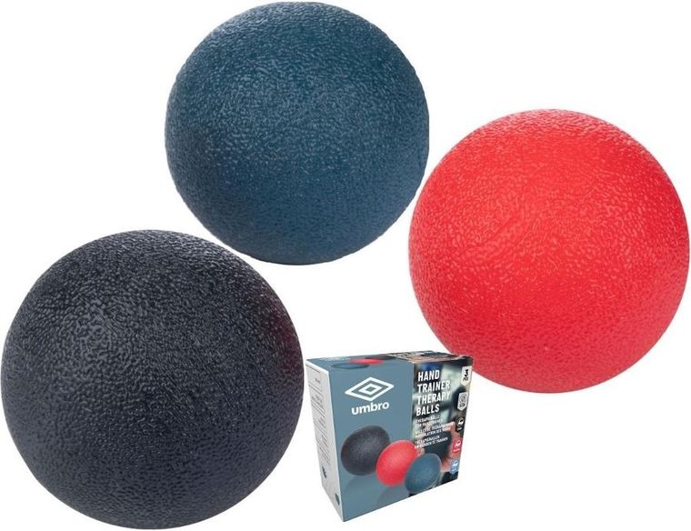 Umbro, piłeczki terapeutyczne do masażu, 3 szt.