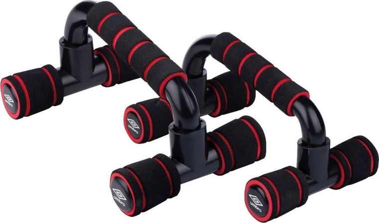 Umbro, uchwyty do pompek pvc, Eva, czerwony