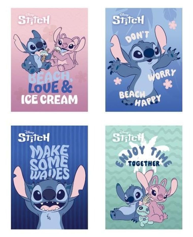 Unipap, Lilo i Stitch, zeszyt A5, 16 kartek, kratka, 1 szt.