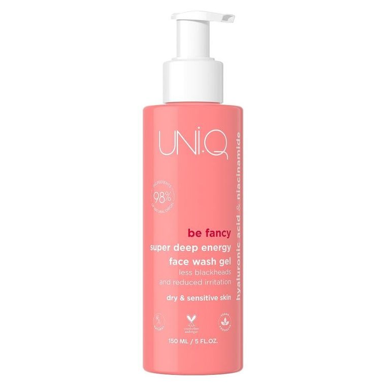 UNI.Q, Be Fancy, żel do mycia twarzy, 150 ml