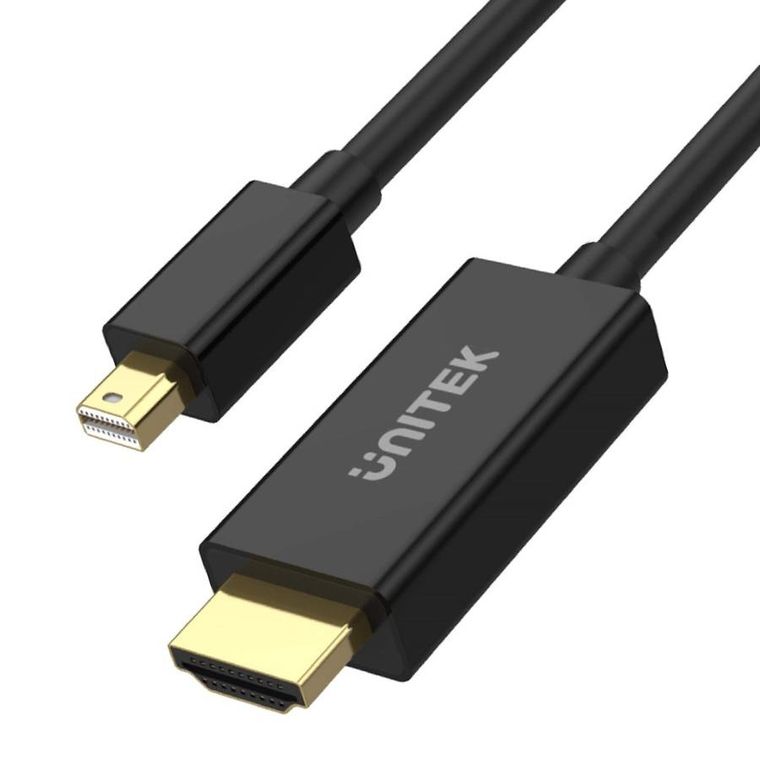 Unitek, adapter mini DP/HDMI, 4K30Hz, 2m